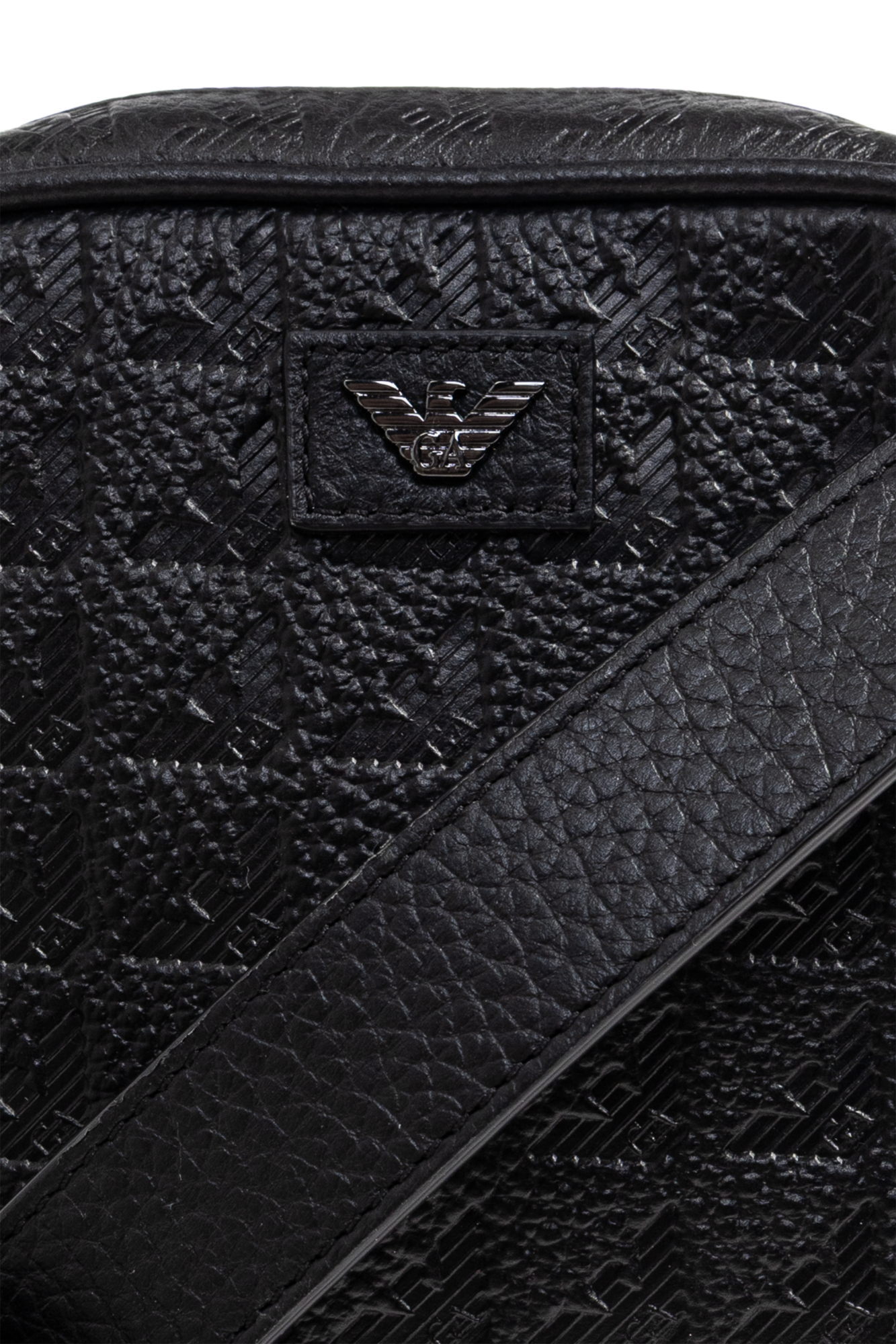 Emporio Armani Shoulder bag with monogram | Men's Bags | Vitkac